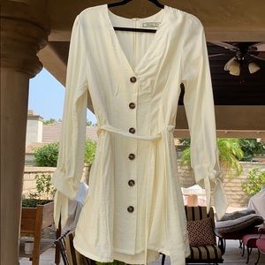 Cream country style/boho dress!